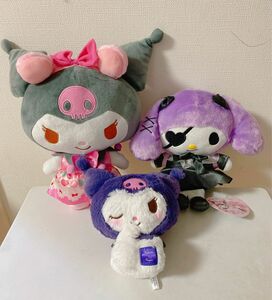 sanrio クロミ マイメロディ ぬいぐるみ 3種 サンリオぬいぐるみ 推しごとダイアリー かまってちゃん 