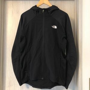 (k) THE NORTH FACE ノースフェイス ハイブリッド アンビジョン フーディ Hybrid Ambition Hoodie ジャケット パーカー サイズM 黒 