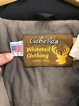 cabelas カベラス　USA製　リアルツリー　ハンティングジャケット　中綿フリース　L _画像9