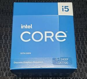 Intel インテル Core i5 13400F BOX 2.5GHz/4.6GHz 16スレッド LGA1700 内蔵グラフィックス無し 