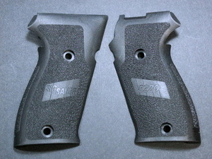 SIG Grip Set, Black Polymer, P220 SLIM FIT 実物 スリムフィット フルサイズ P220 用 グリップ 実銃用 SIG SAUER 送料無料