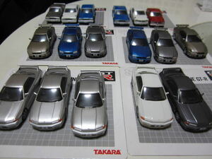 送料無料　タカラ　ストラクチャーモデルvol.1 （箱スカ・ケンメリ・R32・R34）20台まとめて