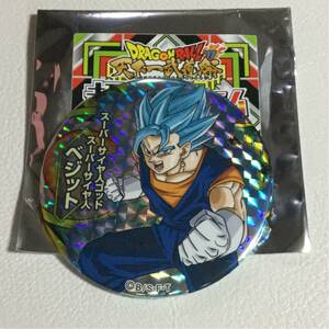 ドラゴンボール 天下一武道祭 超ホログラム缶バッジ ベジット SSGSS 超サイヤ人ゴッド スーパーサイヤ人 ドでか缶バッジ DB超