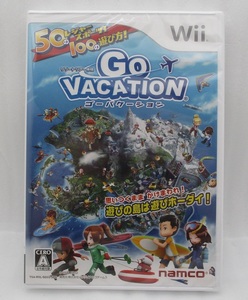 【新品未開封】ニンテンドーWii ゲームソフト Go VACATION(ゴーバケーション) 検索: RVL-P-SGVJ Nintendo Wii