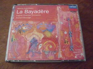 ミンクス：バレエ音楽「ラ・バヤデール（インドの舞姫」　2枚組　国内盤　ボニング　イギリス室内管弦楽団