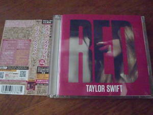 TAYLOR SWIFT/RED～デラックス・エディション　帯付き　2枚組　国内盤