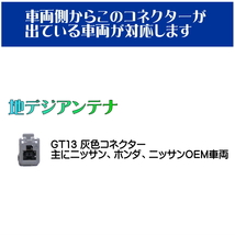 BUST BEAT カーナビ 地デジ カロッツェリア アンテナ 変換 ケーブル GT13 HF201 ワンセグ 1セグ フルセグ 12セグ 対応_画像6