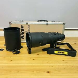 動作良好　Nikon NIKKOR ニコン ED AF-I 500mm F4 D 1:4ハードケース　付き　 i15821 　140サイズ発送