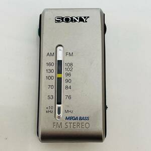 SONY　 ソニー AM/FMラジオ ポケットラジオ 小型軽量 MEGA BASS SRF-S86 本体のみ i14978 ネコポス発送