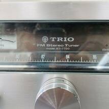 ジャンク　TRIO KT-7700 FMチューナー　通電確認済み i16013 　受信× 　140サイズ発送　_画像7
