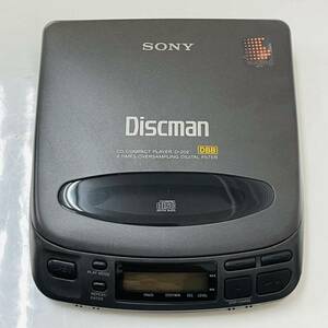 Discman D-202 CDプレイヤー オーディオ 家電 ポータブル 本体のみ　i14981 コンパクト発送