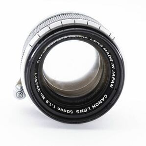 1円〜＊CANON LENS 50mm f1.8 キヤノン レンズ Canon Camera Co., Inc. Leica ライカ Lマウントの画像2