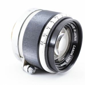 1円〜＊CANON LENS 50mm f1.8 キヤノン レンズ Canon Camera Co., Inc. Leica ライカ Lマウントの画像3