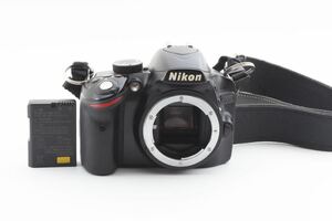 美品＊Nikon D3200 デジタル一眼レフ カメラ ボディ デジタルカメラ ブラック　付属品有