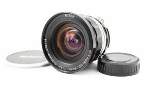 美品＊ニコン NIKON NIKKOR-UD Auto 20mm f3.5 Ai改　キャップ付