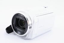 1円～極上品＊Sony HDR-CX680 ビデオカメラ ホワイト ソニー 元箱付 付属品多数_画像2