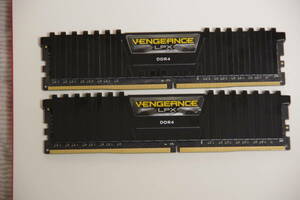 CORSAIR DDR4-2666MHz 16GB VENGEANCE LPX 8GB×2枚キット