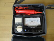 ◆ごえん堂◆中古品◆HIOKI/日置　絶縁抵抗計　電気計測器　測定器　取扱説明書付【IR 4041】◆8_画像3