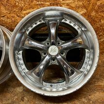 希少☆WORK☆深リム☆VS-KF☆18×8.5J+26☆114.3/5穴☆走り屋　ドリフト　セダン　ネオクラ　リバレル　JDM_画像6