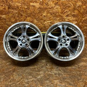 希少☆WEDS☆クレンツェ☆ケルベロス2☆深リム☆18×9J+37☆ネオクラ　セダン　走り屋　ドリフト　リバレル　JDM