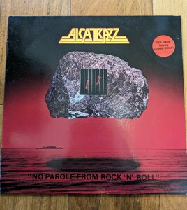 【レアLP】Alcatrazz アルカトラス No Parole From Rock n Roll Yngwie Malmsteen 独オリジナル盤 ハイプステッカー付