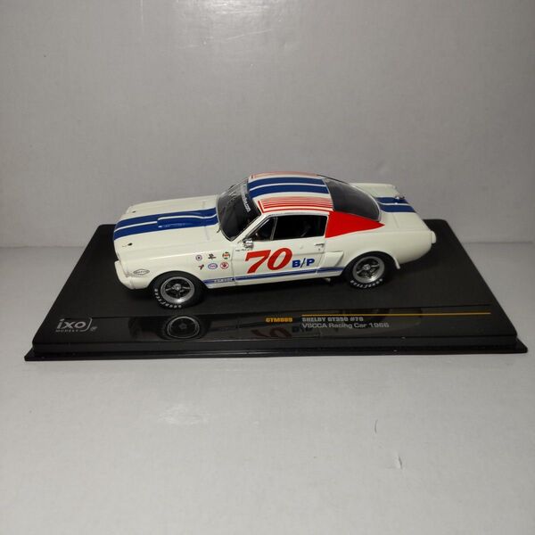 シェルビー GT350 #70 VSCCA レーシングカー 1966 イクソ 1/43
