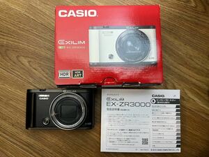 CASIO EXILIM EX-ZR3000 コンデジ デジカメ 1台 とても綺麗な商品です。