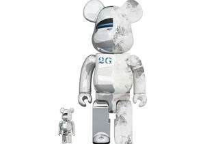 BE@RBRICK SORAYAMA × DANIEL ARSHAM 100% & 400% 2G 渋谷 新品 未開封 ベアブリック 空山基 ダニエルアーシャム トイ kaws