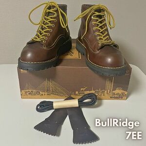 廃番モデル Danner ブルリッジBullRidge 希少カラーブラウン US7＝JPN25.0㎝ ゴアテックス搭載 ダナーライト ダナーフィールド