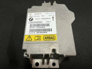 保証付き!! VS25 BMW325i E91　エアバック エアーバック コンピューター 9125224 65.77-9125224-01 ECU96 m.