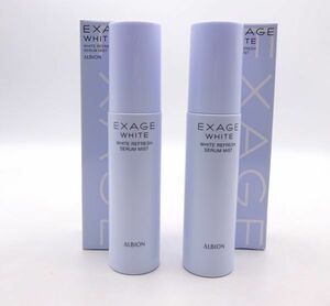 E★新品 アルビオン エクサージュ ホワイトリフレッシュ セラムミスト 60ml×2本セット★