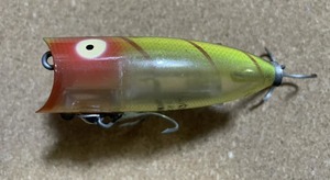 オールドファンの方に是非！＊heddon baby lucky13 ＊ヘドン ベビーラッキー13＊首割れ＊白目＆書き目＊検）ダーター＊トップウォーター