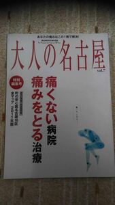 大人の名古屋 痛くない病院 痛みをとる治療 睡眠障害 ペインクリニック 痛くない歯医者 肩こり 腰痛 頭痛 月経痛 総合診療所