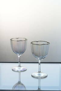 ロブマイヤー Lobmeyr Quatrefoil Wine Glass_M 一客/ 19-20th.C・Austria / 古道具 アンティーク 硝子 ワイン グラス クリスタル