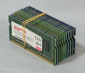 B37782 O-12110 PC3L-12800 DDR3Lメモリー 8GB 10枚セット ノートPC用 ジャンク