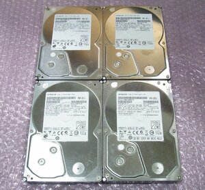 B37645 O-12016 3.5インチ HDD 2TB 4個セット 判定正常