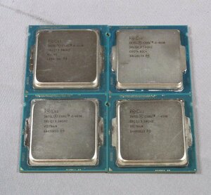 B37843 O-12166 intel Core i5-4590×3 i5-4690×1 LGA1150 CPU 4個セット 動作品