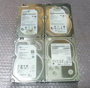 B37673 O-11308 3.5インチ HDD 3TB 4個セット 判定正常