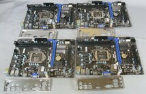 B37547 O-11361 MSI B75MA-E33 LGA1155 マザーボード 4枚セット ジャンク_画像1