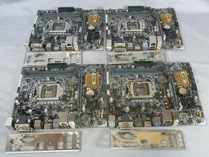 B37683 O-11057 ASUS H110M-A/M.2 LGA1151 マザーボード 4枚セット ジャンク