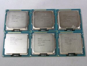 B37781 O-12098 intel Core i5-3470×3 Core i5-3470S×3 LGA1151 CPU 計6個セット 動作品