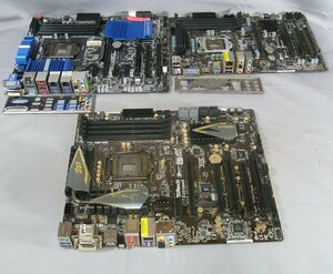 B37628 O-11179 LGA1155 マザーボード 3枚セット ジャンク