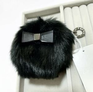 z1 new goods [ ANTEPRIMA Anteprima ] fur glove holder gloves holder charm key holder bag charm fake fur 