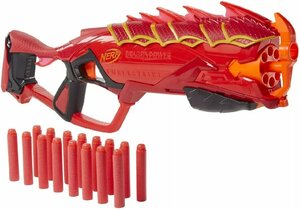 Nerf DragonPower エンバーストライクブラスター ダンジョンズとドラゴンにインスパイアされた8ダーツドラム ナーフダーツ16個