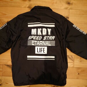 * ultra rare thing complete sale goods condition good mackdaddy Mack Daddy coach jacket black reverse side . Neighborhood Number Nine size M made in Japan *