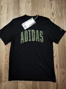 【新品特価!定価4070円が50％OFF!】アディダス adidas メンズ 半袖Tシャツ M CAMO グラフィック Tシャツ HS3213 ブラック/サイズXL