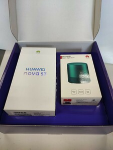 Huawei nova 5T 6.26インチ メモリー8GB ストレージ128GB SIMフリー ミッドナイトサマーパープル 限定BOX