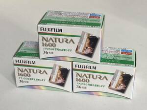 フジフイルム NATURA 1600 36枚撮 3本セット FUJIFILM FIJICOLOR ⑱