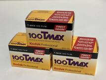 Kodak Professional T-MAX 100 FILM 135-36 白黒フィルム ネガフィルム コダック 3本セット 31_画像1
