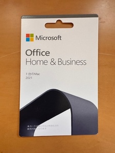 Microsoft Office 2021 Home and Business for Mac 1PC 正規品保証